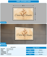CUSTOM MOCKUP SIGN FOR Ben Kasten