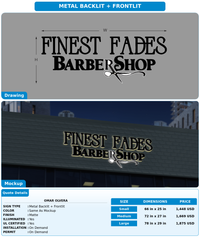CUSTOM MOCKUP SIGN FOR Omar Olvera