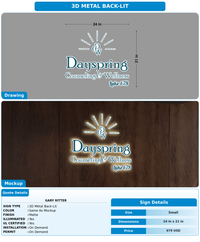 CUSTOM MOCKUP SIGN FOR Gary Ritter