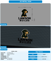 CUSTOM MOCKUP SIGN FOR Donell King