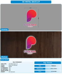CUSTOM MOCKUP SIGN FOR Billy Madansky