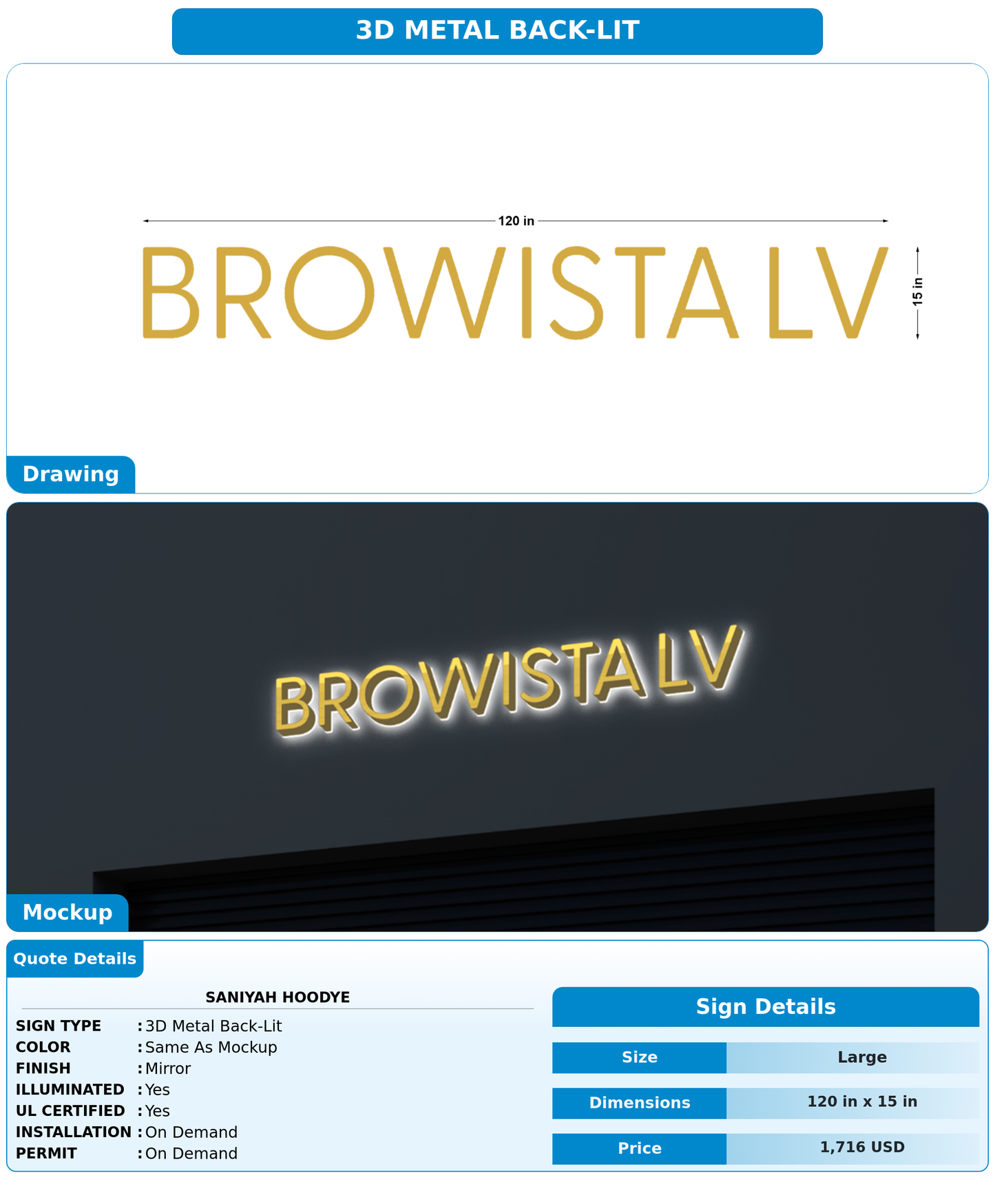 CUSTOM MOCKUP SIGN FOR Saniyah Hoodye