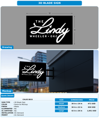 CUSTOM MOCKUP SIGN FOR Chloe Beck