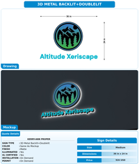 CUSTOM MOCKUP SIGN FOR Kerry-Ann Proper