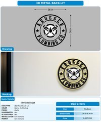 CUSTOM MOCKUP SIGN FOR Mitch Krueger