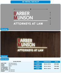 CUSTOM MOCKUP SIGN FOR Olivia Wilson