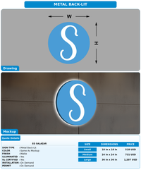 CUSTOM MOCKUP SIGN FOR Ed Salazar