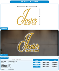 CUSTOM MOCKUP SIGN FOR Wanda Antrobus