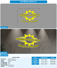 CUSTOM MOCKUP SIGN FOR Sergio Gomez