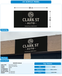 CUSTOM MOCKUP SIGN FOR Waseem Khaliq
