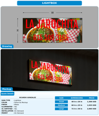 CUSTOM MOCKUP SIGN FOR Ricardo Gonzalez