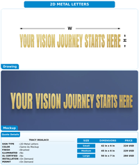 CUSTOM MOCKUP SIGN FOR Tracy Insalaco