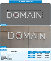 CUSTOM MOCKUP SIGN FOR Sandy Gault