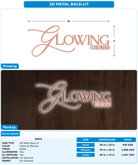 CUSTOM MOCKUP SIGN FOR Berts