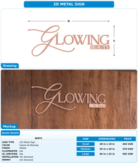 CUSTOM MOCKUP SIGN FOR Berts