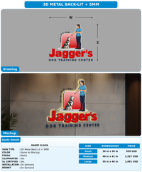 CUSTOM MOCKUP SIGN FOR Randy Olson