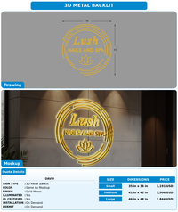CUSTOM MOCKUP SIGN FOR David