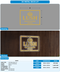 CUSTOM MOCKUP SIGN FOR David