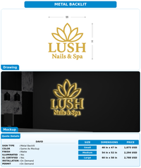CUSTOM MOCKUP SIGN FOR David