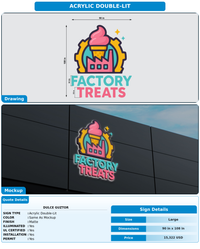 CUSTOM MOCKUP SIGN FOR Dulce GuzTor