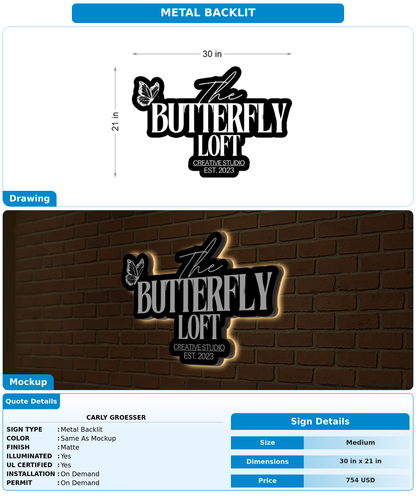 CUSTOM MOCKUP SIGN FOR Carly Groesser