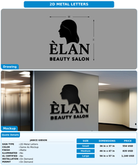CUSTOM MOCKUP SIGN FOR Janice  Gibson