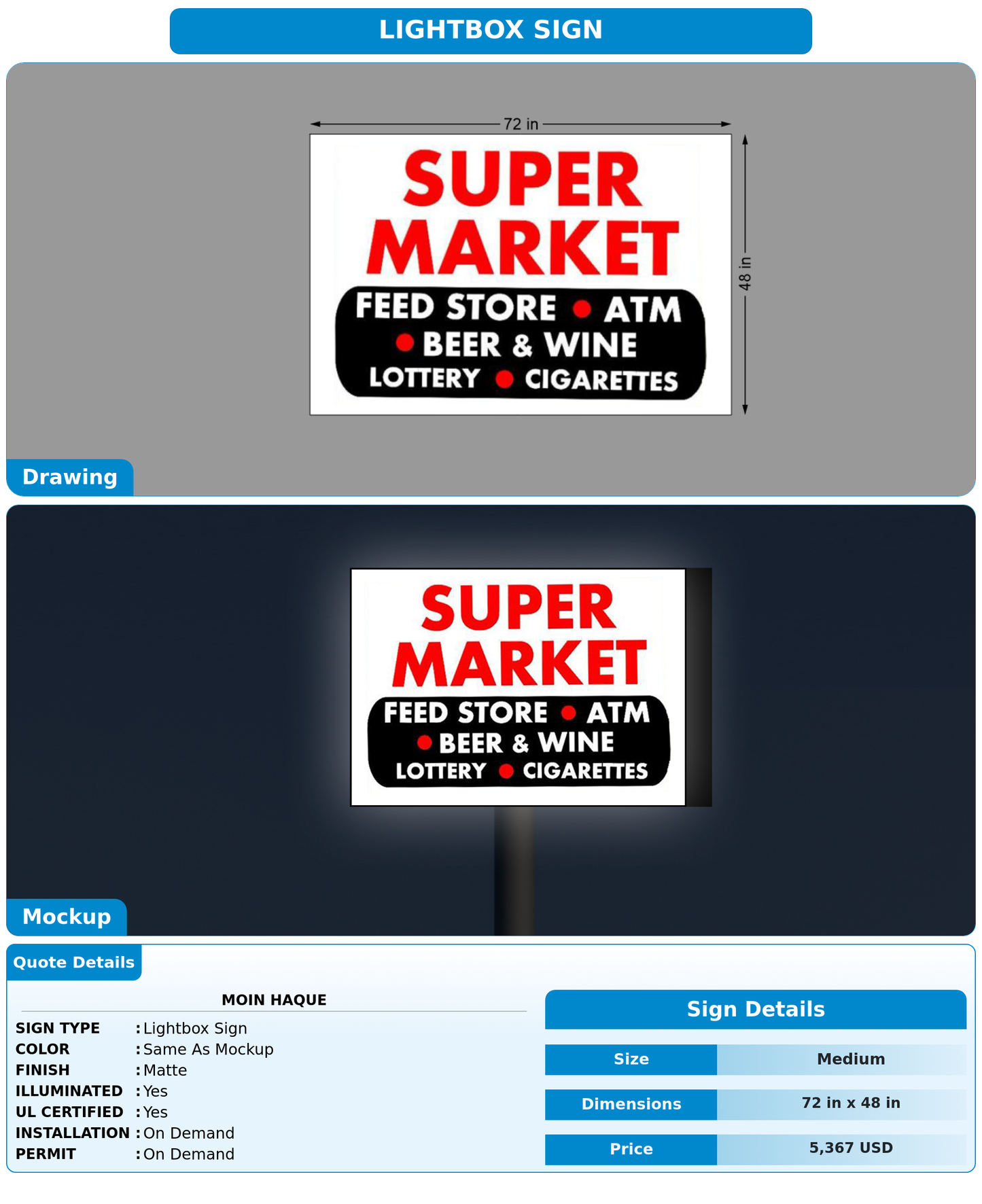 CUSTOM MOCKUP SIGN FOR Moin Haque