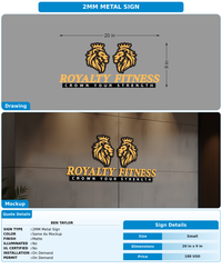 CUSTOM MOCKUP SIGN FOR Ben Taylor