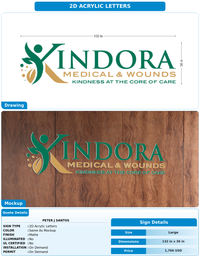 CUSTOM MOCKUP SIGN FOR Peter J Santos