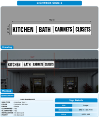 CUSTOM MOCKUP SIGN FOR Raul Rodriguez