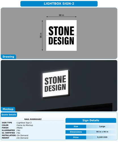 CUSTOM MOCKUP SIGN FOR Raul Rodriguez