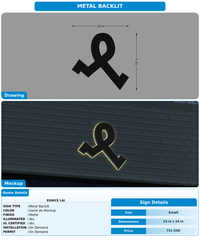 CUSTOM MOCKUP SIGN FOR Eunice Lai