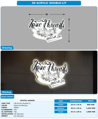 CUSTOM MOCKUP SIGN FOR Crystal gagnon