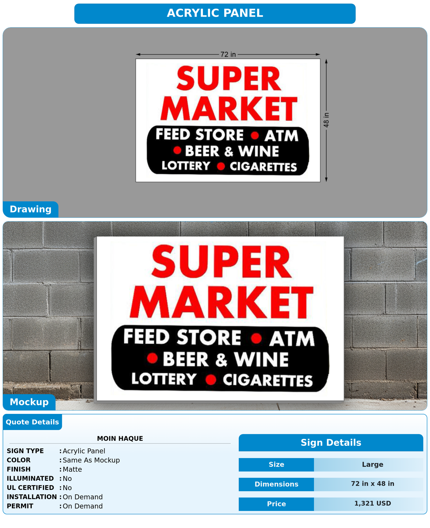 CUSTOM MOCKUP SIGN FOR Moin Haque