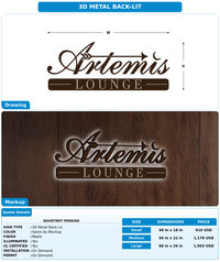 CUSTOM MOCKUP SIGN FOR Kourtney Perkins