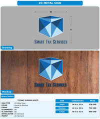 CUSTOM MOCKUP SIGN FOR Tiffany DUNNING white