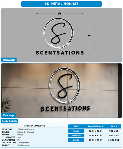 CUSTOM MOCKUP SIGN FOR Jennifer lawrence