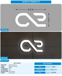 CUSTOM MOCKUP SIGN FOR Jack Russell