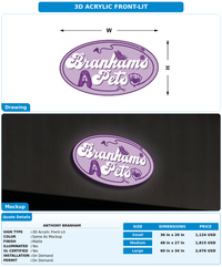 CUSTOM MOCKUP SIGN FOR Anthony Branham