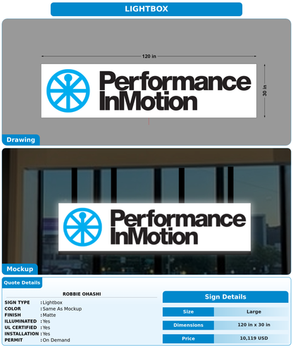 CUSTOM MOCKUP SIGN FOR Robbie Ohashi