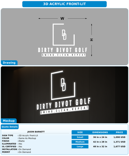 CUSTOM MOCKUP SIGN FOR Jason Barnett