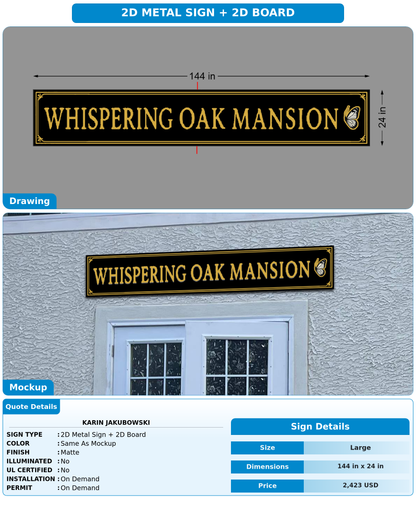 CUSTOM MOCKUP SIGN FOR Karin Jakubowski