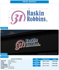 CUSTOM MOCKUP SIGN FOR Joshua Rutherford