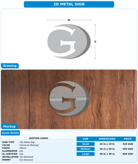 CUSTOM MOCKUP SIGN FOR Heather Longo