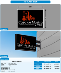 CUSTOM MOCKUP SIGN FOR Robert J Gonzalez