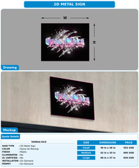 CUSTOM MOCKUP SIGN FOR Tameka Rice