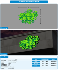 CUSTOM MOCKUP SIGN FOR Jade