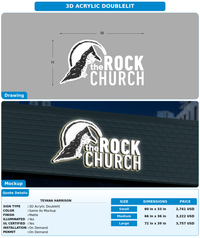 CUSTOM MOCKUP SIGN FOR Teyana Harrison