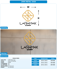 CUSTOM MOCKUP SIGN FOR Fergie Perez