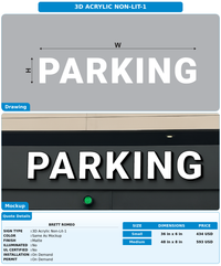 CUSTOM MOCKUP SIGN FOR Brett Romeo